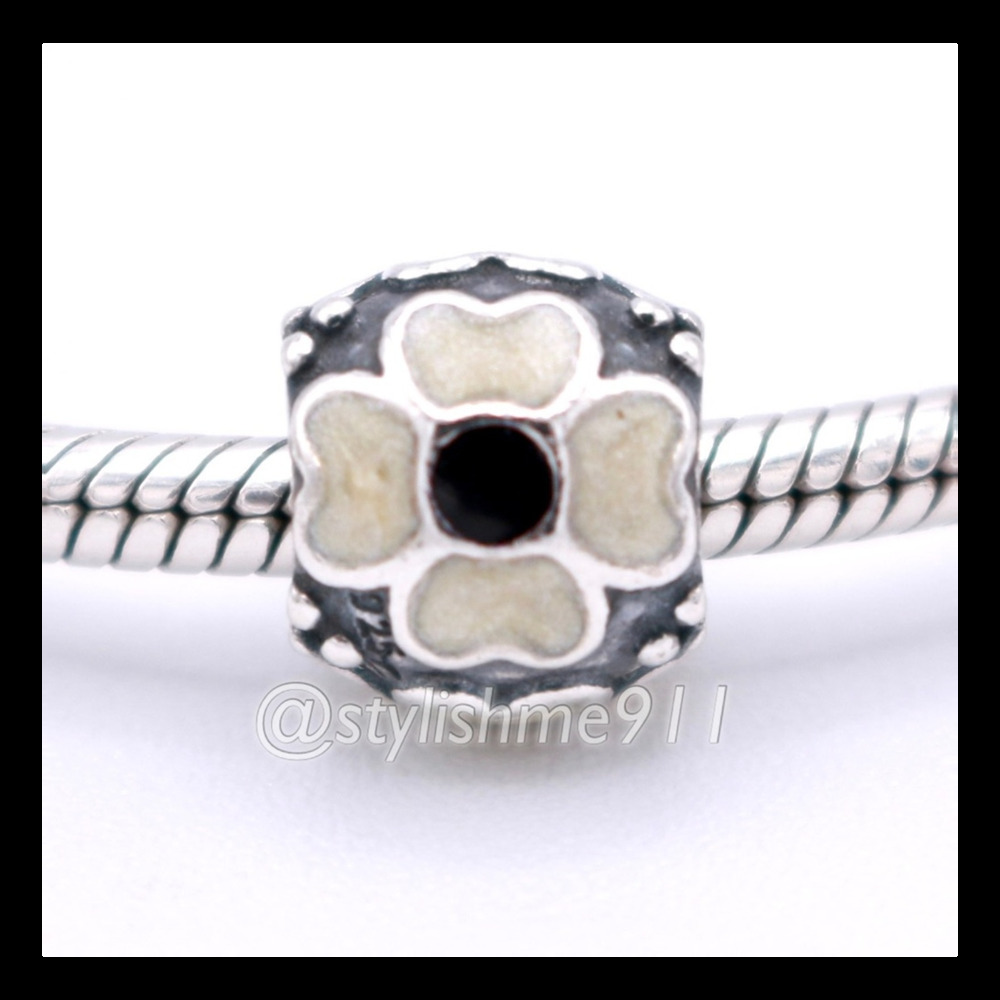 Authentic PANDORA Retired White Daisy Charm - 790433EW